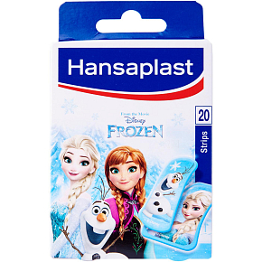 Hansaplast Junior Frozen Kinderpflaster mit Polster, 20 St. Hansaplast Junior Frozen Kinderpflaster mit Polster, 20 St.