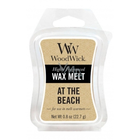 WoodWick At the Beach - Duftendes Wachs für die Aromalampe am Strand 22,7 g