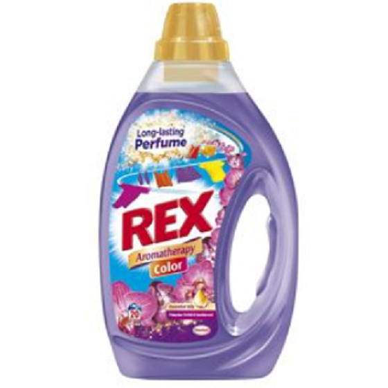 Rex Malaysan Orchid & Sandalwood Aromatherapie Color Gel für Buntwäsche 20 Waschladungen 1 l