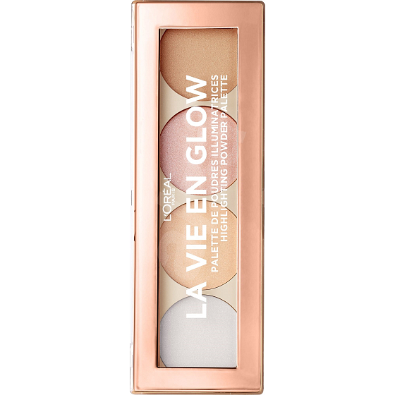 Loreal Wake Up & Glow La Vie En Glow Palette de Poudres Aufhellende Konturpalette 5 g