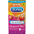 Durex Pleasure Me Kondom mit Graten und Vorsprüngen zur Stimulation beider Partner, Nennweite: 56 mm 12 Stk