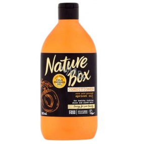 Nature Box Aprikose Vitamin Antioxidans Spülung Conditioner mit 100% kaltgepresstem Öl, geeignet für Veganer 385 ml