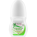 Bione Cosmetics Invisible for Green Antitranspirant Deo Roll-on für Frauen 80 ml