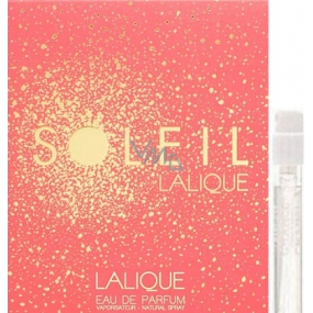 Lalique Soleil parfümiertes Wasser für Frauen 1,8 ml mit Spray, Fläschchen