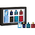Versace Eros Eau de Toilette für Männer 5 ml + Dylan Blue Eau de Toilette 5 ml + Eros Flame Eau de Parfum 5 ml + Man Eau Fraiche Eau de Toilette 5 ml, Geschenkset mit Miniaturen