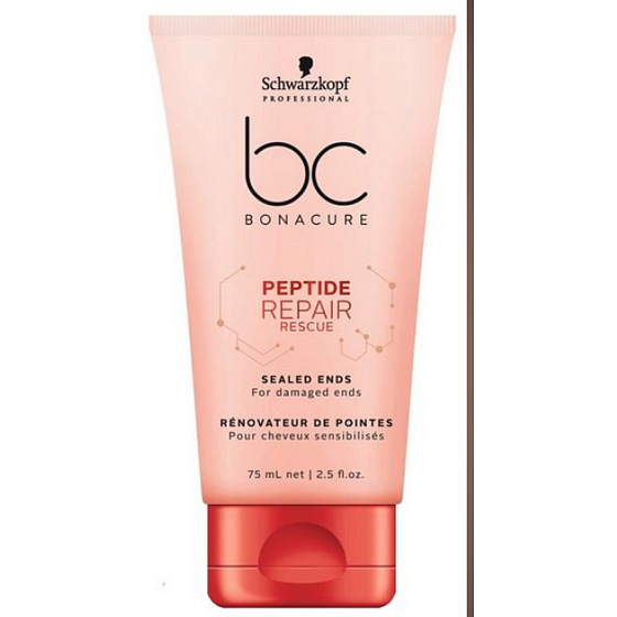 Schwarzkopf Professional BC Bonacure Peptidreparatur Rescue Sealed Ends Serum für Spliss 75 ml
