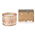 Arome Winter Glow Weihrauch & Myrrhe Kerze Duftglas Gold 3 Dochte in einer Geschenkbox 110 x 80 mm