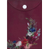 Albi Originaldokument Bordeaux Blumen A6 - 105 x 148 mm