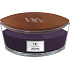 WoodWick Velvet Tobacco - Duftkerze aus Samttabak mit breitem Holzdocht und Deckelglasboot 453 g
