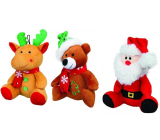 Trixie Weihnachtsplüsch Santa, Rentier, Bär 20 cm verschiedene Typen