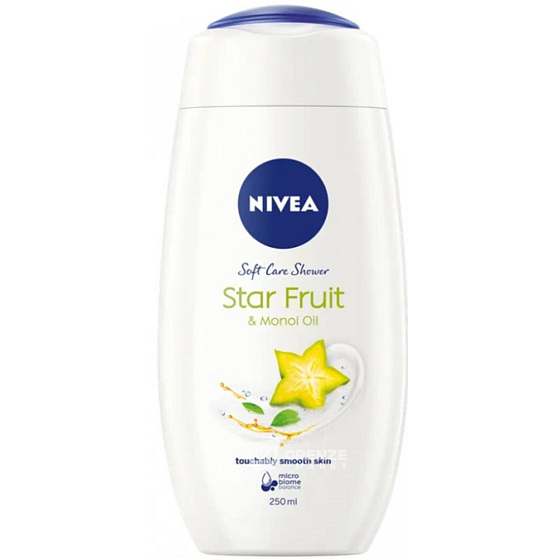 Nivea Care Star Fruit & Monoi Oil Pflegendes Duschgel 250 ml