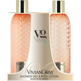 Vivian Gray Neroli und Ambra Luxus-Duschgel 300 ml + Luxus-Körperlotion 300 ml, Kosmetikset