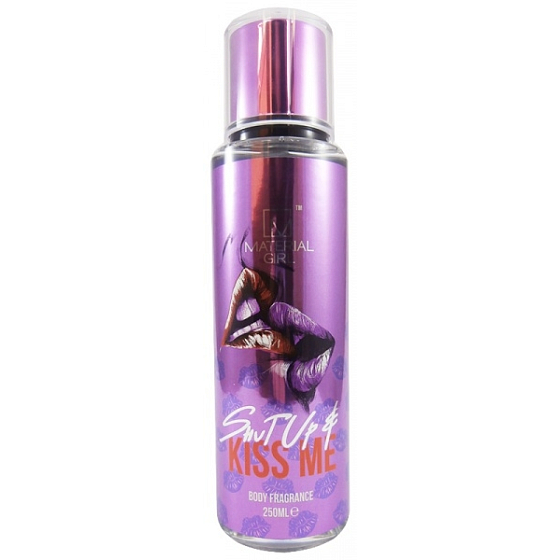 Material Girl Shut up & Kiss me parfümiertes Körperspray für Frauen 250 ml