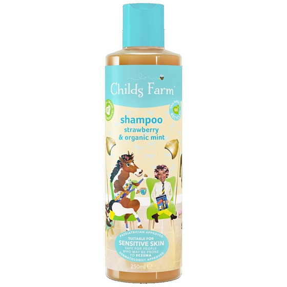 Childs Farm Shampoo Erdbeere und Minze für empfindliche Haut 250 ml