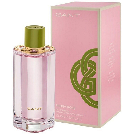 Gant Preppy Rose parfémovaná voda pro ženy 100 ml – svěží a jemně květinová vůně s tóny růže, ideální pro moderní a elegantní ženy.