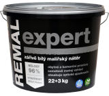 REMAL Expert strahlend weiß Malfarbe für Wände, 22+3 kg