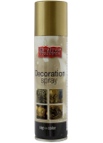 Dekorační sněhový sprej zlatý 150 ml