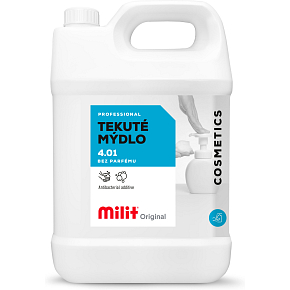 Milit Flüssigseife ohne Duft mit antibakterieller Zusätze, 5 l