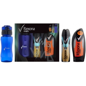 Rexona BS Sport Defense 150 ml + Adventure Duschgel 250 ml + Flasche, Kosmetikset