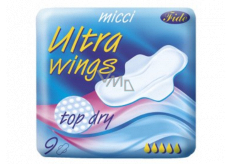 Micci Ultra Wings Top Dry Intimeinsätze mit Flügeln 9 Stück