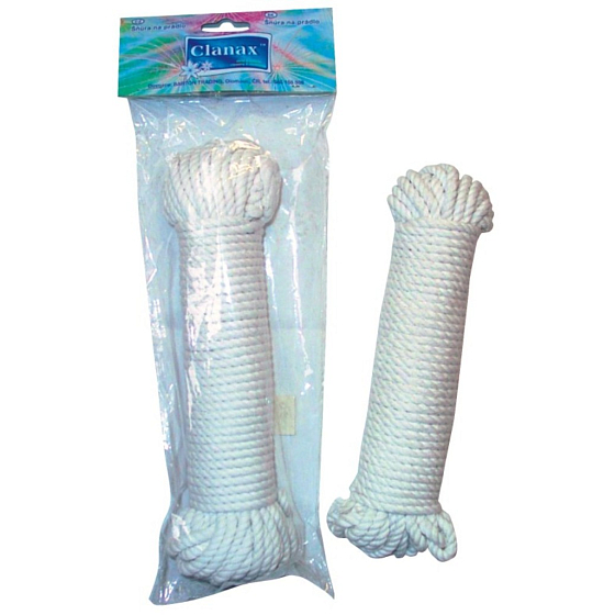 Clanax Wäscheleine Baumwolle 20 m