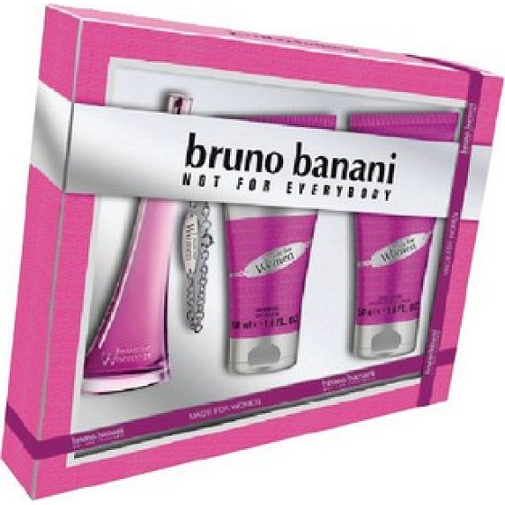 Bruno Banani Eau de Toilette für Frauen 20 ml + Duschgel 50 ml + Deodorant 50 ml, Geschenkset