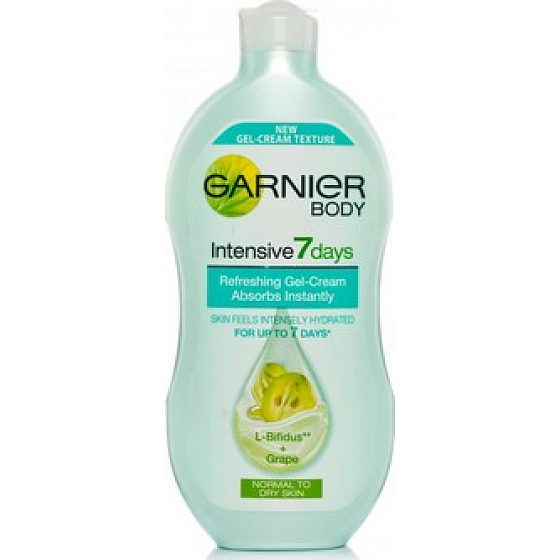 Garnier Intensive 7 Tage geschmeidig machende Gelcreme Traubenextrakt 250 ml