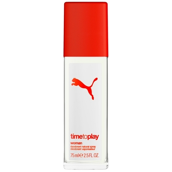 Puma Time To Play Frau parfümiertes Deodorantglas für Frauen 75 ml