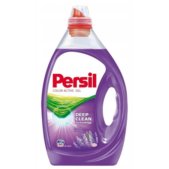 Persil Frische Lavendel Color Flüssigwaschmittel für Buntwäsche 50 Waschladungen 2,50 l