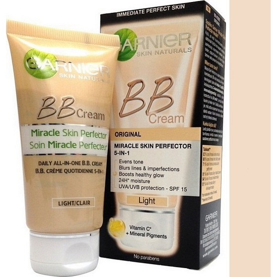 Garnier Skin Naturals Miracle Skin Perfector 5in1 BB Creme sehr helle Haut 50 ml