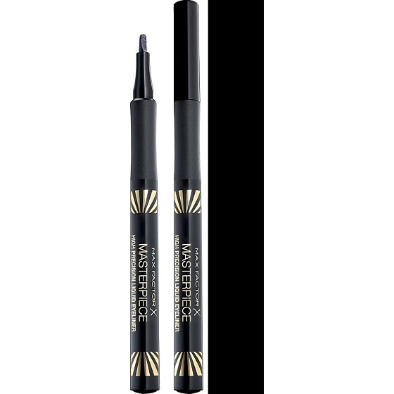 Max Factor Masterpiece Hochpräziser flüssiger Eyeliner Eyeliner 05 Schwarzer Onyx 1 ml