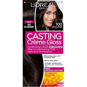 Loreal Paris Casting Creme Glanz Haarfarbe 100 dunkelschwarz