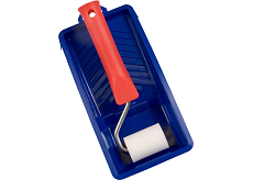 Spokar Moltopren Farbroller mit Halter und Wanne, 50 mm