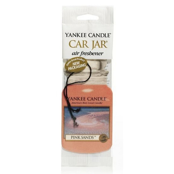 Yankee Candle Pink Sands - Pink Sands Classic Duftanhänger für das Auto aus Papier 12 g