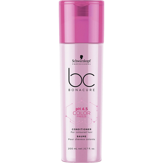 Schwarzkopf Professional BC Bonacure pH 4,5 Color Freeze Conditioner für gefärbtes Haar 200 ml