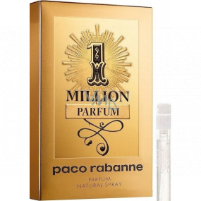 Paco Rabanne 1 Million Parfum Parfüm für Männer 1,5 ml mit Spray, Fläschchen