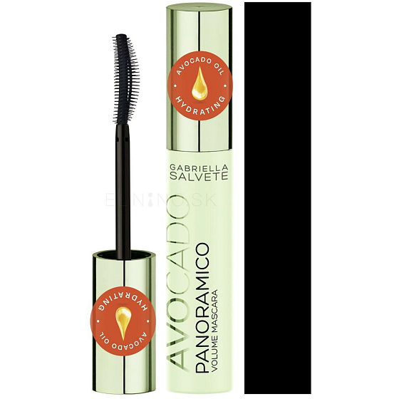 Gabriella Salvete Panoramico Avocado-Öl volumisierende Wimperntusche mit Avocado-Öl 13 ml