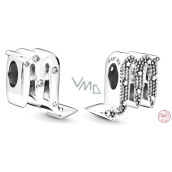 Charm Sterling Silber 925 Sternzeichen Glittering Scorpio, Perle für Armband