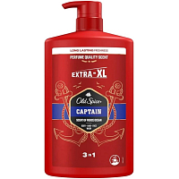 Old Spice Captain 3in1 Duschgel und Shampoo für Männer 1000 ml