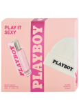 Playboy Play It Sexy Eau de Toilette für Damen 40 ml + Mütze, Geschenkset