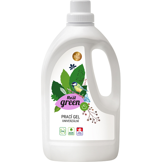 Real Green Clean Waschgel, 42 Waschladungen, 1,5 l