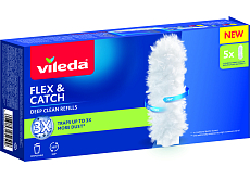 Vileda Flex & Catch Ersatz für Putzstock 5 Stück