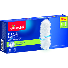 Vileda Flex & Catch Ersatz für Putzstock 5 Stück