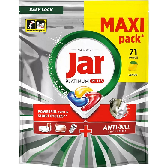 Jar Platinum Plus Geschirrspülertabletten, 71 Stk