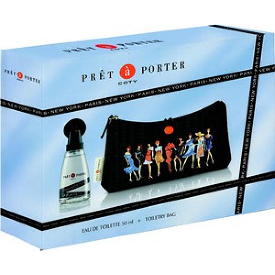 Pret und Porter Original Eau de Toilette 50 ml + Toilettenbeutel, Geschenkset