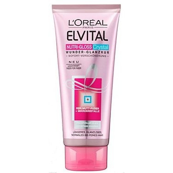 Loreal Paris Elseve Nutri Gloss Crystal wundersame Pflege für einen schillernden Glanz der Haare 200 ml