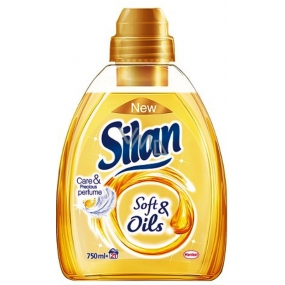 Silan Soft & Oils Care & Precious Parfümöle Gold Weichspülerkonzentrat 21 Dosen 750 ml