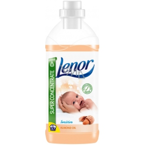 Lenor Sensitive Mandelöl mit dem Duft von Mandeln konzentrierten Weichspüler ist geeignet für empfindliche Babyhaut 37 Dosen 925 ml