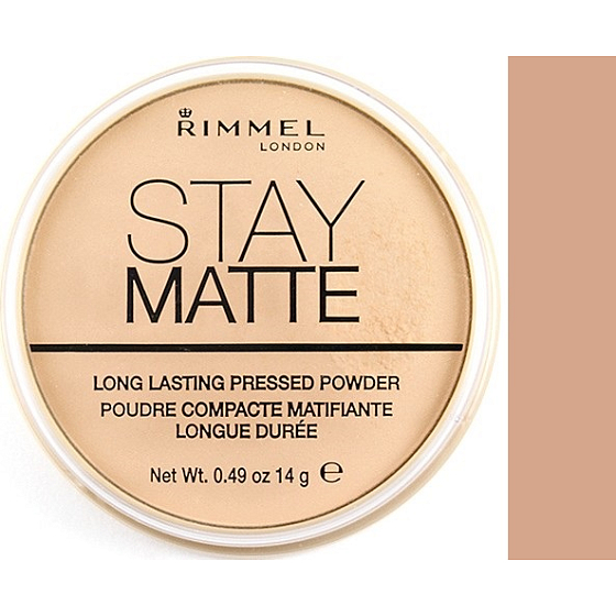 Rimmel London Stay Matte Pulver Pulver 009 Bernstein 14 g