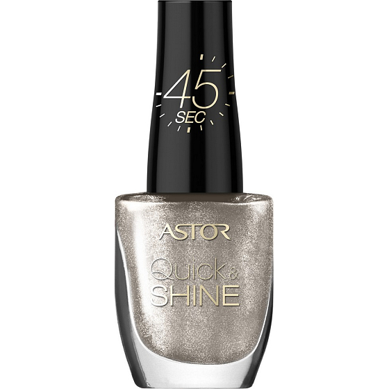 Astor Quick & Shine Nagellack Nagellack 502 Hot Chocolate Season 8 ml
